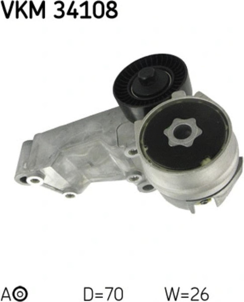 Изображение товара Натяжитель ремня генератора SKF VKM34108