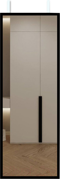 Изображение товара Зеркало Emze Надверное 35x110 в раме / DK235.CHE (черный)