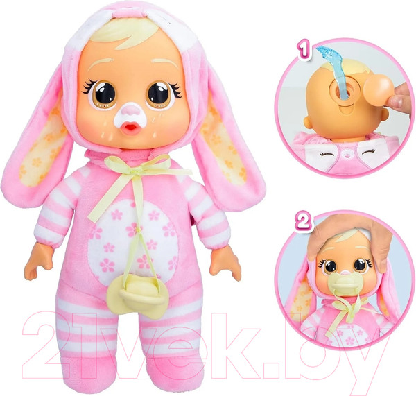 Изображение товара Пупс с аксессуарами Cry Babies Лола Малышка Зайка / 42904