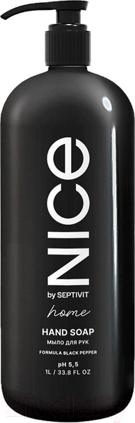 Изображение товара Мыло жидкое NICE by Septivit Black Pepper (1л)
