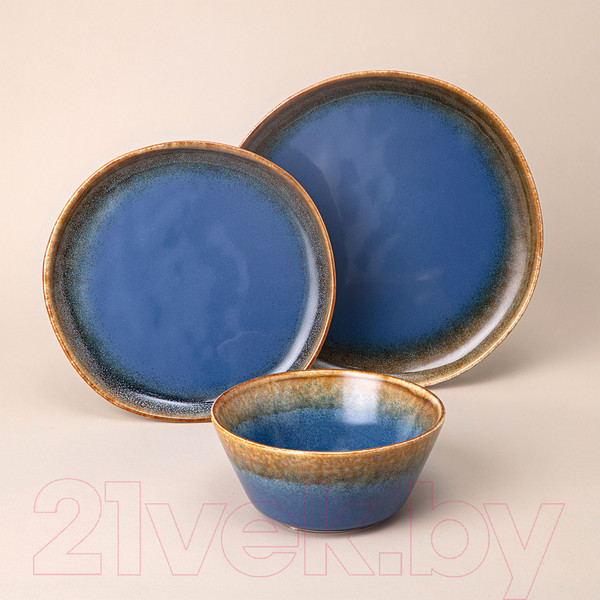 Изображение товара Набор столовой посуды Lefard 191-305 (синий)