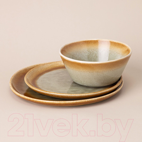 Изображение товара Набор столовой посуды Lefard 191-307 (зеленый)