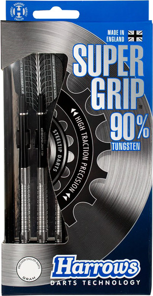 Изображение товара Набор дротиков для дартса Harrows Supergrip W90 / ED12421 (3x21гр)