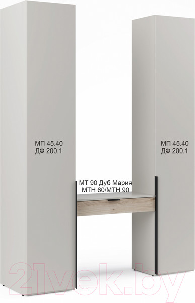 Изображение товара Тумба Алисия Мария МТ 90 / АЯ.23.08.78.02 (дуб мария)