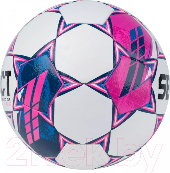 Изображение товара Футбольный мяч Select Talento DB V23 / 0773860009 (размер 3, белый/розовый)