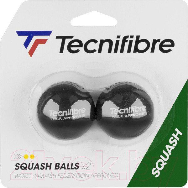 Изображение товара Набор мячей для сквоша Tecnifibre Double Yellow Dot / 54BASQDOUB (2шт)