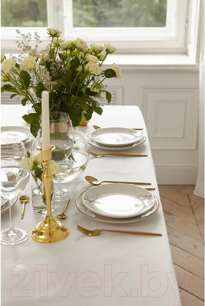 Изображение товара Скатерть Этель Lines / 6974113 (белый)