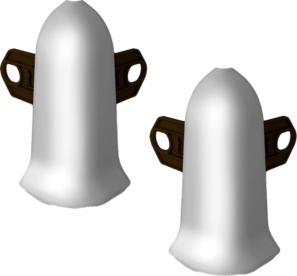 Изображение товара Уголок для плинтуса Ideal Классик 081 Металлик (5.5см, 2шт, наружный, флоупак)