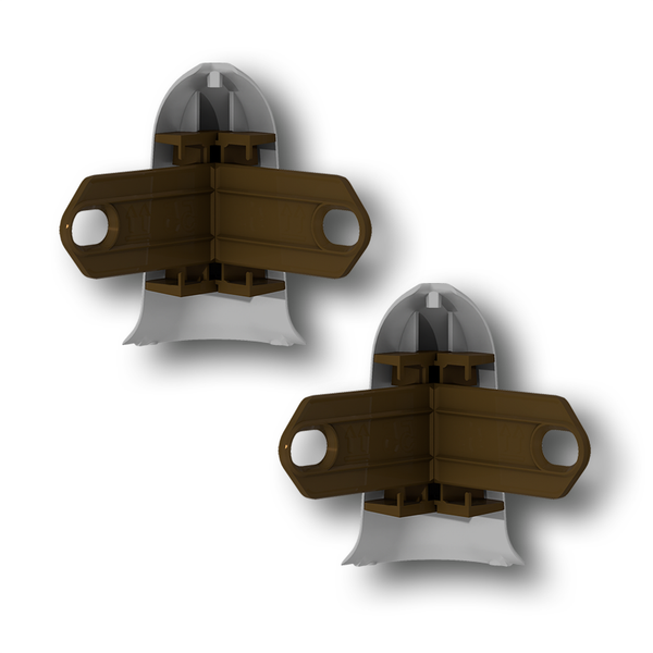 Изображение товара Уголок для плинтуса Ideal Классик 081 Металлик (5.5см, 2шт, наружный, флоупак)