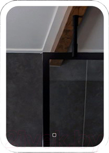 Изображение товара Зеркало Silver Mirrors Стив 50x70 / LED-00002916