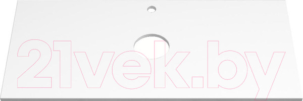 Изображение товара Столешница для тумбы в ванную ЗОВ CLDSP18W595458C2 (белый)