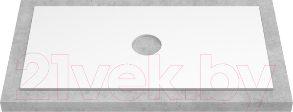 Изображение товара Столешница для тумбы в ванную ЗОВ CLDSP18W995458C1 (белый)