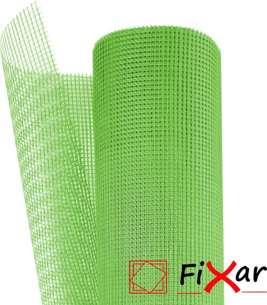 Изображение товара Стеклосетка Fixar Штукатурная CCШ-160 5x5мм / FIX-0003 (1x50м, ультразеленый)
