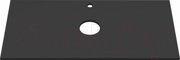 Изображение товара Столешница для тумбы в ванную ЗОВ CLDSP18H695458C2 (антрацит)