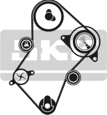 Изображение товара Комплект ремня ГРМ SKF VKMC03244