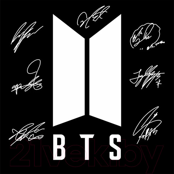 Изображение товара Картина на стекле Stamprint BTS1 ID001 (30x30)