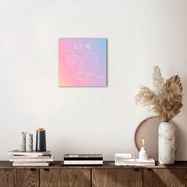 Изображение товара Картина на стекле Stamprint LY 2 ID005 (30x30)