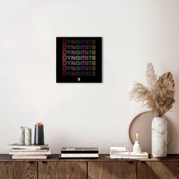 Изображение товара Картина на стекле Stamprint Dynamite ID007 (30x30)