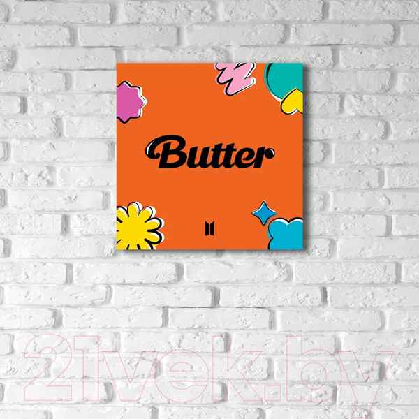 Изображение товара Картина на стекле Stamprint Butter 2 ID010 (30x30)
