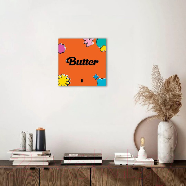 Изображение товара Картина на стекле Stamprint Butter 2 ID010 (30x30)