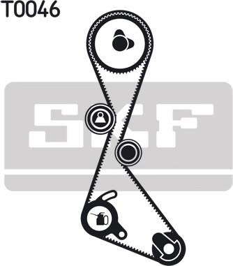 Изображение товара Комплект ремня ГРМ SKF VKMA03305