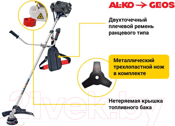Изображение товара Триммер бензиновый Geos Easy ВC 223 B / 213692