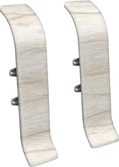 Изображение товара Соединитель для плинтуса Ideal Классик 267 Клен белый (5.5см, 2шт, флоупак)