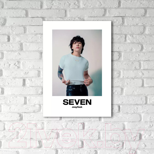 Изображение товара Картина на стекле Stamprint Seven 2 ID031 (70x50)