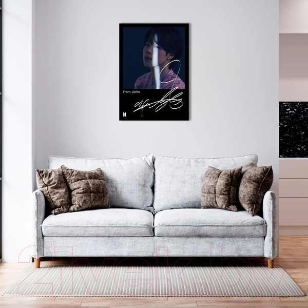 Изображение товара Картина на стекле Stamprint Proof. Jimin 1 ID015 (70x50)