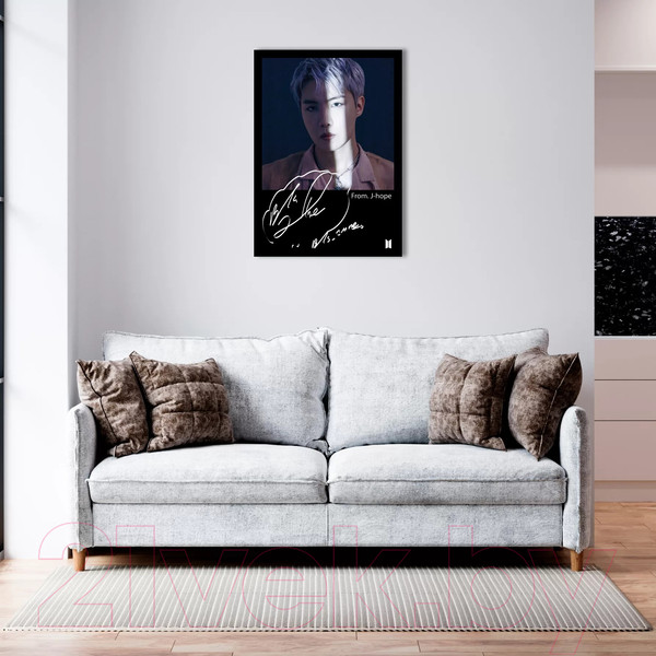 Изображение товара Картина на стекле Stamprint Proof. J-hope 1 ID014 (70x50)