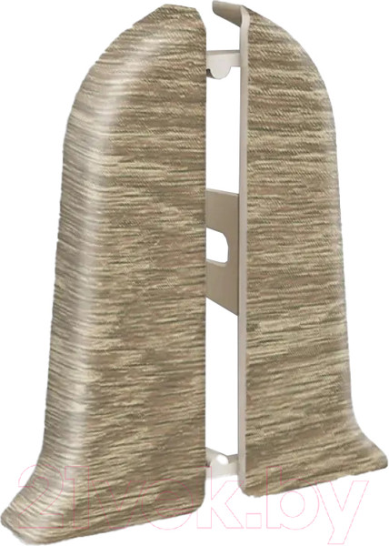 Изображение товара Заглушка для плинтуса Ideal Классик 208 Дуб мокко (5.5см, 2шт, флоупак)