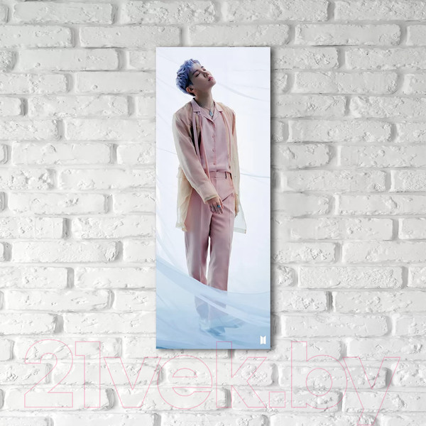 Изображение товара Картина на стекле Stamprint Proof. J-hope 2 ID028 (80x30)