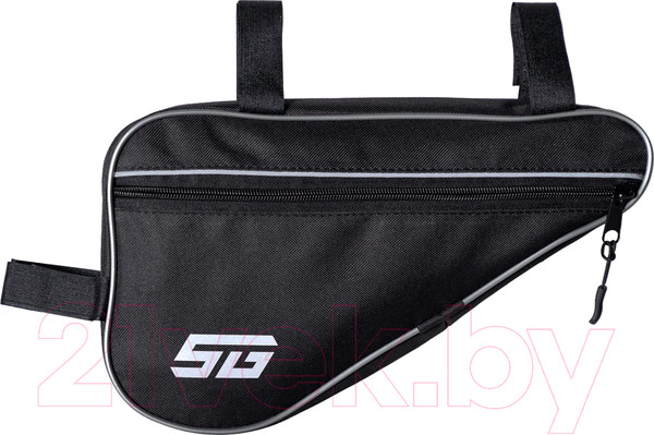 Изображение товара Сумка велосипедная STG FB-002 / Х113118 (черный/серый)