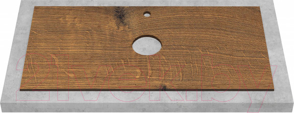 Изображение товара Столешница для тумбы в ванную ЗОВ CLDSP18A795458C2 (аттик)