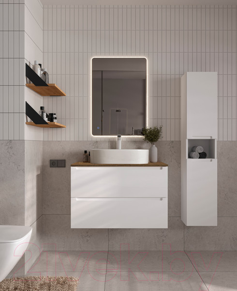 Изображение товара Столешница для тумбы в ванную ЗОВ CLDSP18A795458C2 (аттик)