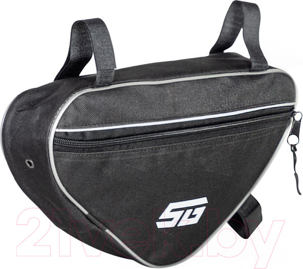 Изображение товара Сумка велосипедная STG FB-003 / Х113122 (черный/серый)
