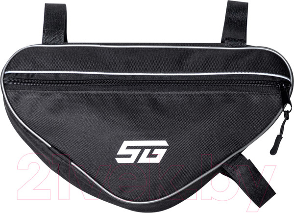 Изображение товара Сумка велосипедная STG FB-003 / Х113122 (черный/серый)
