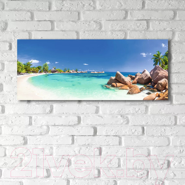 Изображение товара Картина на стекле Stamprint Райское наслождение SD025 (50x125)
