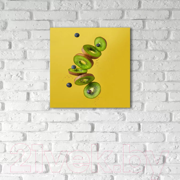 Изображение товара Картина на стекле Stamprint Фейерверк фруктов 1 KT061 (30x30)