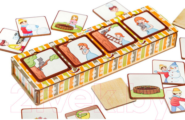 Изображение товара Развивающий игровой набор Smile Decor Сюжетные картинки / 9872678