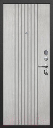 Изображение товара Входная дверь Гарда Nova Серебристый/белый ясень (96x205, правая)