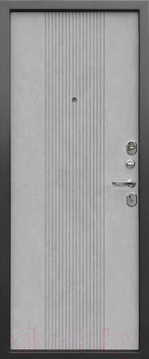 Изображение товара Входная дверь Гарда Nova Серебристый/бетон снежный (96x205, правая)