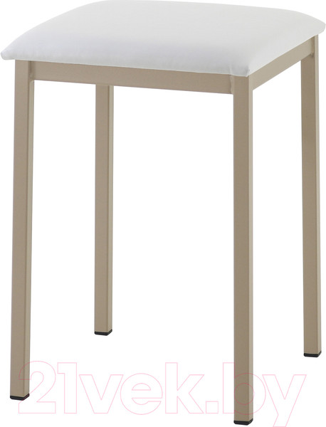 Изображение товара Табурет AMC Comfort 7 Г К10.6 (кожзам серый/капучино)