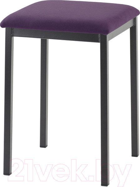 Изображение товара Табурет AMC Comfort 7 Г Т2.14 (ткань баклажан/коричневый)