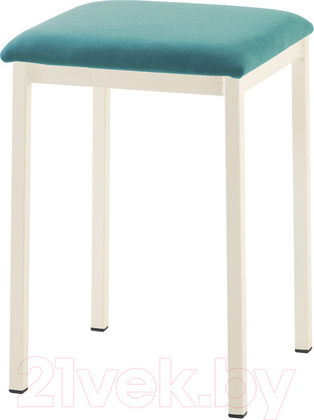 Изображение товара Табурет AMC Comfort 7 Г Т3.13 (ткань бирюзовый/слоновая кость)