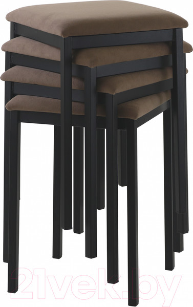 Изображение товара Табурет AMC Comfort 7 Г Т3.16 (ткань антрацит/слоновая кость)