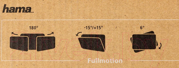 Изображение товара Кронштейн для телевизора Hama R1 118157 (черный)