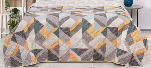 Изображение товара Покрывало АртПостель Дельта 2295 (стеганое поплин, 240x215)