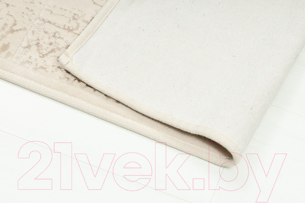Изображение товара Ковер Karven Nostalji 120х180 / KV 033 (хлопок/вискоза, светло бежевый)