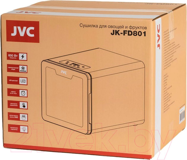 Изображение товара Сушильный шкаф для овощей и фруктов JVC JK-FD801